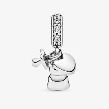 CHARM PENDENTE ORSETTO CIUCCIO DONNA PANDORA 