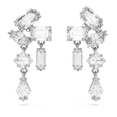 ORECCHINI PENDENTI MESMERA BIANCHI DONNA SWAROVSKI 5665825 SWAROVSKI