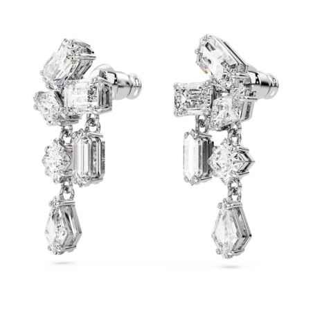 ORECCHINI PENDENTI MESMERA BIANCHI DONNA SWAROVSKI