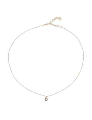 COLLANA CON LETTERA D DONNA RUE DES MILLE  GRZ-011 INIZ AU D RUE DES MILLE