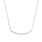 COLLANA BARRETTA CON ZIRCONI BIANCHI DONNA AMEN COLLANA BARRETTA CON ZIRCONI BIANCHI DONNA AMEN