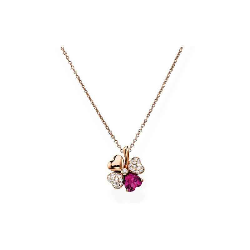 COLLANA QUADRICUORE ROSE' DONNA AMEN COLLANA QUADRICUORE ROSE' DONNA AMEN
