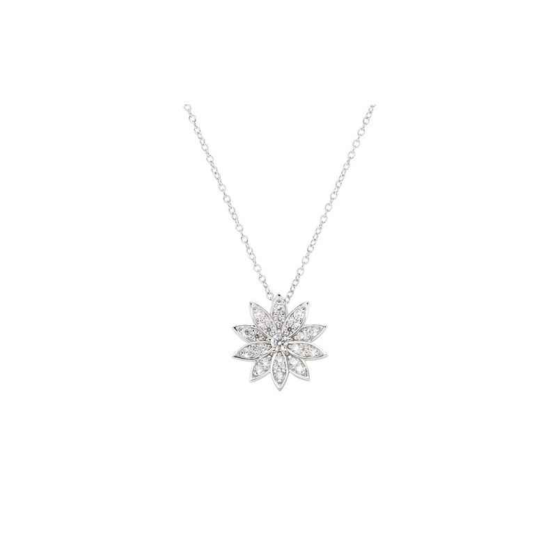 COLLANA FIORE DI LOTO DONNA AMEN COLLANA FIORE DI LOTO DONNA AMEN