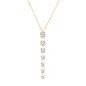 COLLANA DORATA CON ZIRCONI BIANCHI PENDENTI AMEN COLLANA DORATA CON ZIRCONI BIANCHI PENDENTI AMEN