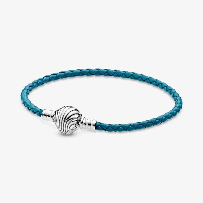 BRACCIALE PELLE TURCHESE 19CM DONNA PANDORA BRACCIALE PELLE TURCHESE 19CM DONNA PANDORA