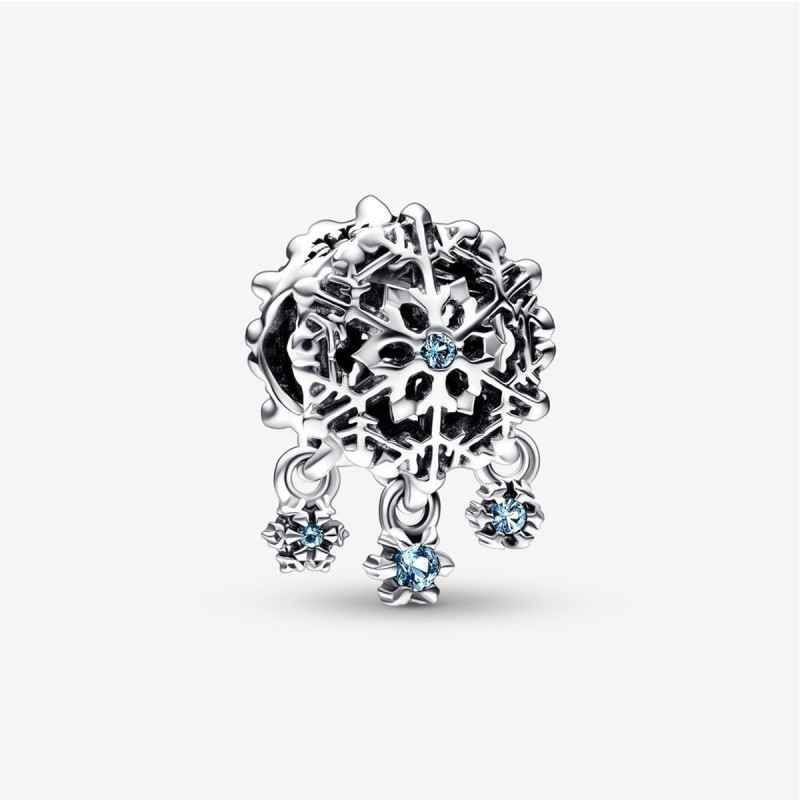 CHARM FIOCCO DI NEVE GHIACCIATO DONNA PANDORA CHARM FIOCCO DI NEVE GHIACCIATO DONNA PANDORA