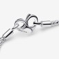 BRACCIALE MAGLIA GEOMETRICA CHIUSURA CUORE MIS18 DONNA PANDORA BRACCIALE MAGLIA GEOMETRICA CHIUSURA CUORE MIS18 DONNA PANDORA