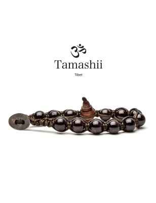 BRACCIALE GRANATO UOMO-DONNA TAMASHII 1 GIRO bhs900-126 TAMASHII