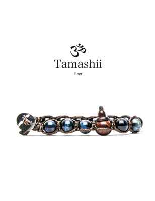 BRACCIALE OCHIO DI FALCO UOMO-DONNA TAMASHII 8 MM BHS900-245 TAMASHII