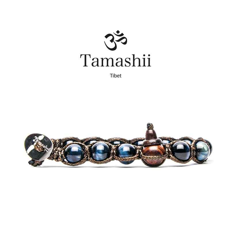 BRACCIALE OCHIO DI FALCO UOMO-DONNA TAMASHII 8 MM BRACCIALE OCHIO DI FALCO UOMO-DONNA TAMASHII 8 MM