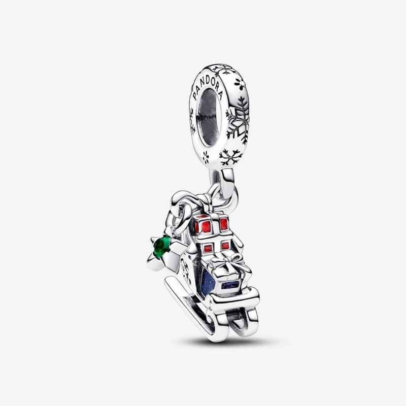 CHARM PENDENTE SLITTA DI NATALE 2023 DONNA PANDORA CHARM PENDENTE SLITTA DI NATALE 2023 DONNA PANDORA