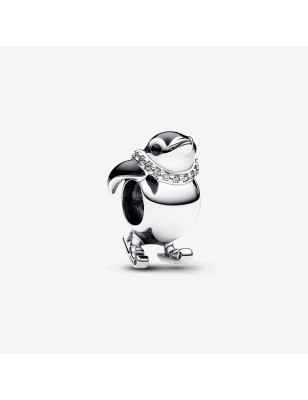CHARM PINGUINO CON GLI SCI DONNA PANDORA  792988C01 PANDORA