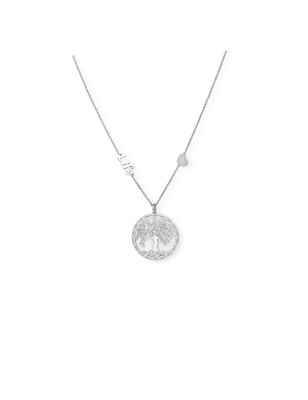 COLLANA ALBERO DELLA VITA CUORE DONNA AMEN  CLIFEB2 AMEN