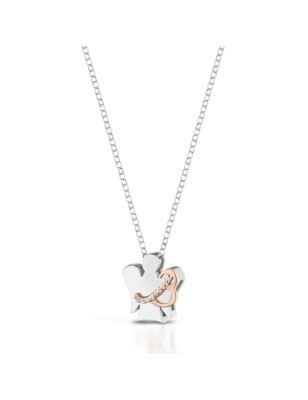 COLLANA ANGELO CON LETTERA B DONNA ROBERTO GIANNOTTI  GIA500B ROBERTO GIANNOTTI