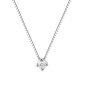 COLLANA PUNTO LUCE ORO BIANCO E DIAMANTE DEMETRA COLLANA PUNTO LUCE ORO BIANCO E DIAMANTE DEMETRA