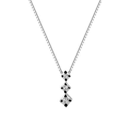 COLLANA TRILOGY IN ORO BIANCO DONNA DEMETRA 034.3.006.W.A2 DEMETRA
