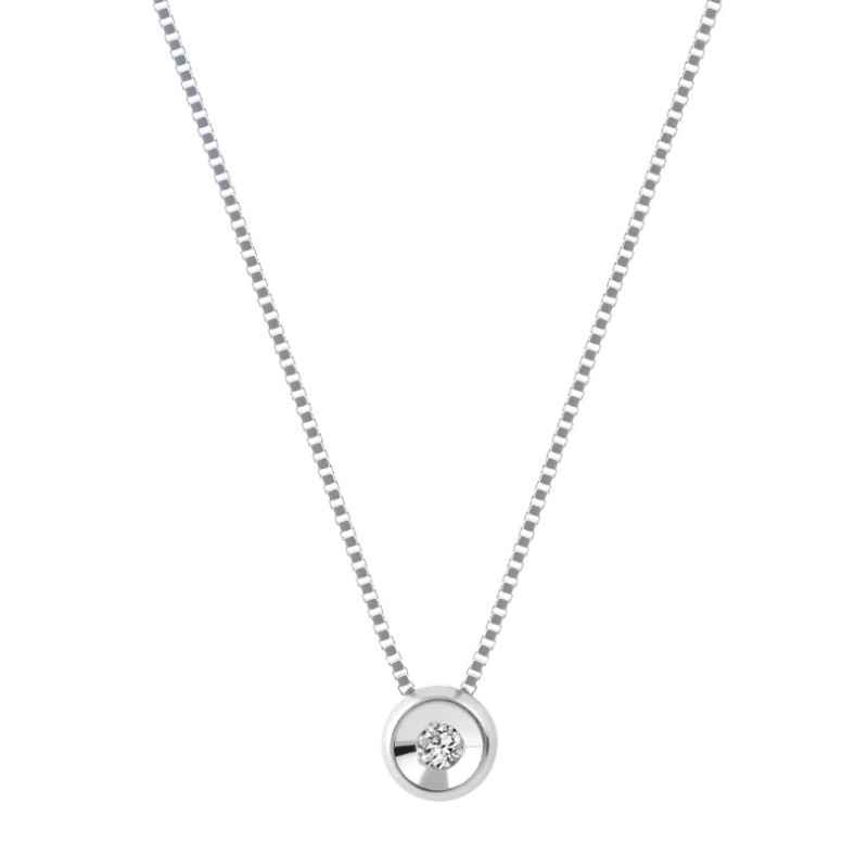 COLLANA PUNTO LUCE 0.01 CT DONNA DEMETRA COLLANA PUNTO LUCE 0.01 CT DONNA DEMETRA