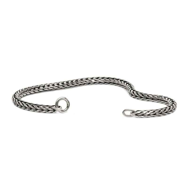 BRACCIALE D'ARGENTO 19CM TROLLBEADS BRACCIALE D'ARGENTO 19CM TROLLBEADS