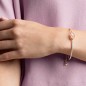 BRACCIALE UNA FORMA OVALE COLOR ORO ROSA DONNA SWAROVSKI BRACCIALE UNA FORMA OVALE COLOR ORO ROSA DONNA SWAROVSKI