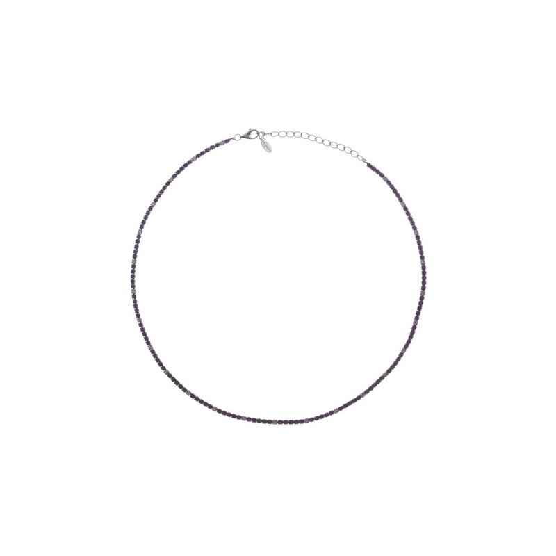COLLANA TENNISMANIA ZIRCONI BLU E BIANCHI AMEN COLLANA TENNISMANIA ZIRCONI BLU E BIANCHI AMEN