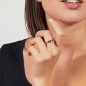 ANELLO TRE CUORI RUBINO MIS.10/14 DONNA AMEN ANELLO TRE CUORI RUBINO MIS.10/14 DONNA AMEN