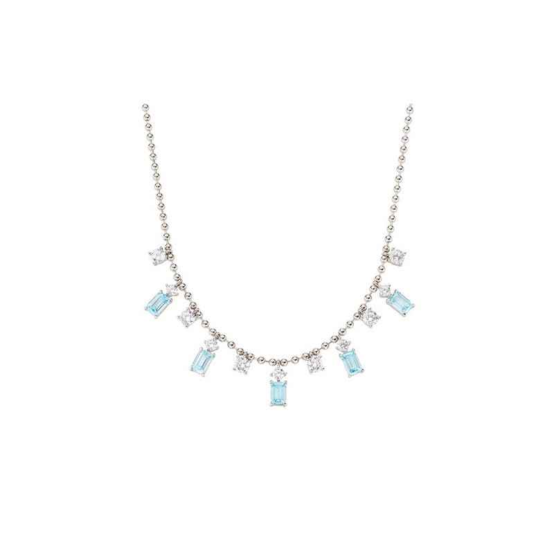 COLLANA CHANDELIER PRINCESS CON ZIRCONI DONNA AMEN COLLANA CHANDELIER PRINCESS CON ZIRCONI DONNA AMEN