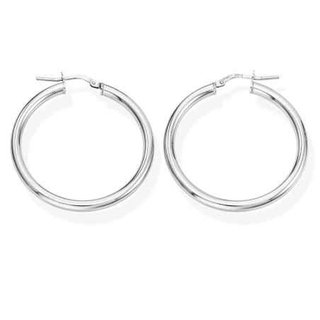 ORECCHINI CERCHIO 3CM DONNA AMEN  ORCE3B3 AMEN