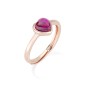 ANELLO REGOLABILE CUORE BOMBATO MIS.3 DONNA AMEN ANELLO REGOLABILE CUORE BOMBATO MIS.3 DONNA AMEN