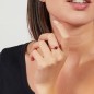 ANELLO REGOLABILE CUORE BOMBATO MIS.3 DONNA AMEN ANELLO REGOLABILE CUORE BOMBATO MIS.3 DONNA AMEN