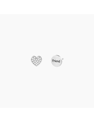 ORECCHINI CUORE AMICA DONNA KIDULT  761009 KIDULT