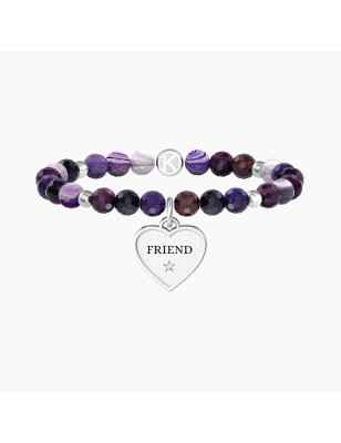 BRACCIALE CUORE FRIEND IN MY LIFE DONNA KIDULT  732219 KIDULT