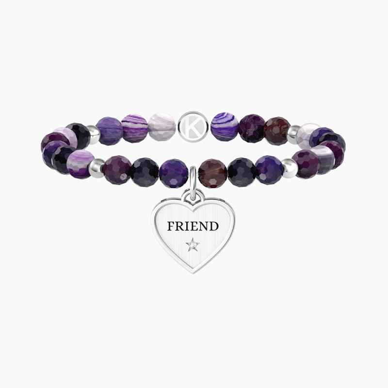 BRACCIALE CUORE FRIEND IN MY LIFE DONNA KIDULT BRACCIALE CUORE FRIEND IN MY LIFE DONNA KIDULT