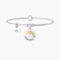 BRACCIALE RIGIDO CIONDOLO DELFINO DONNA KIDULT BRACCIALE RIGIDO CIONDOLO DELFINO DONNA KIDULT