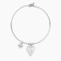 BRACCIALE RIGIDO CON CUORE E SCRITTA LOVE KIDULT BRACCIALE RIGIDO CON CUORE E SCRITTA LOVE KIDULT