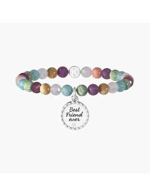 BRACCIALE ELASTICO CON PIETRE COLORATE DONNA KIDULT  732102 KIDULT