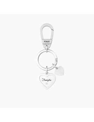 PORTACHIAVI CON CUORE E FRASE FAMIGLIA KIDULT  781007 KIDULT