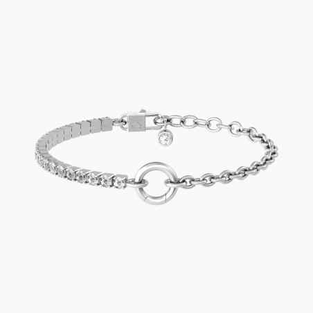BRACCIALE DUETTO IN ACCIAIO CON ZIRCONI KIDULT 732193 KIDULT