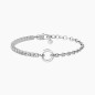 BRACCIALE DUETTO IN ACCIAIO CON ZIRCONI KIDULT BRACCIALE DUETTO IN ACCIAIO CON ZIRCONI KIDULT
