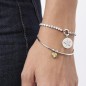 BRACCIALE DUETTO IN ACCIAIO CON ZIRCONI KIDULT BRACCIALE DUETTO IN ACCIAIO CON ZIRCONI KIDULT