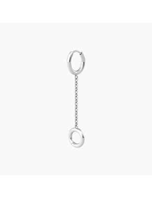 MONORECCHINO CATENA FORZATINA PIN UP DONNA KIDULT  761002 KIDULT