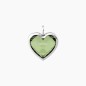 CIONDOLO GRANDE CUORE VERDE DONNA KIDULT CIONDOLO GRANDE CUORE VERDE DONNA KIDULT