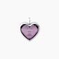 CIONDOLO GRANDE CUORE VIOLA DONNA KIDULT CIONDOLO GRANDE CUORE VIOLA DONNA KIDULT