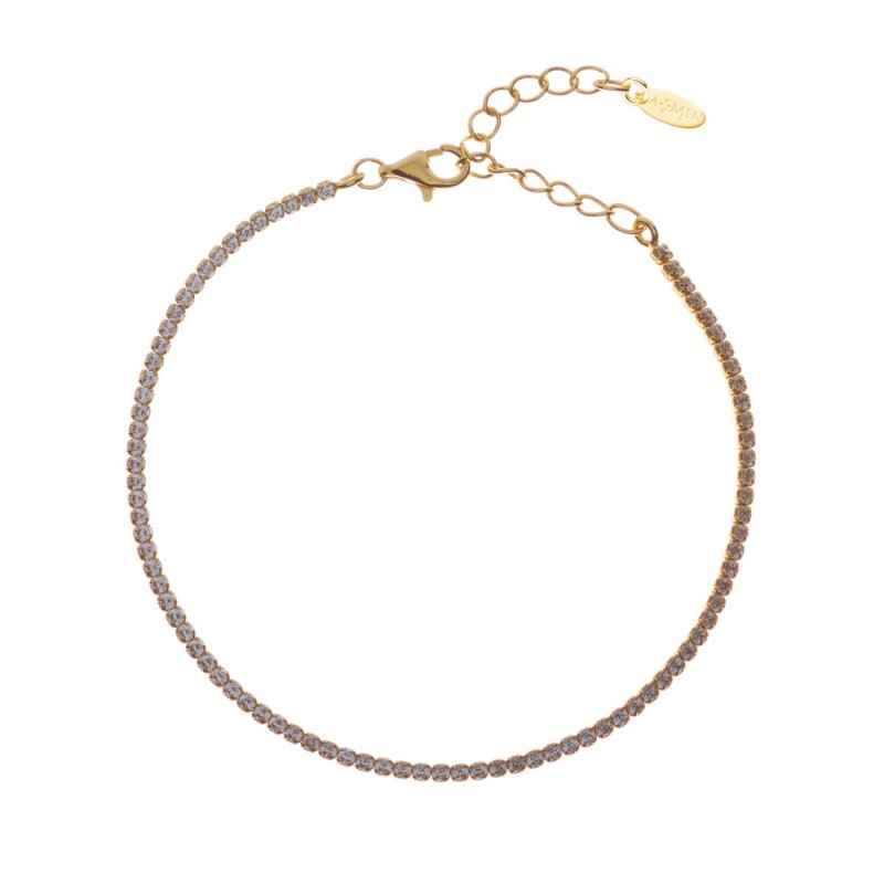 BRACCIALE TENNISMANIA ZIRCONI BIANCHI DONNA AMEN BRACCIALE TENNISMANIA ZIRCONI BIANCHI DONNA AMEN
