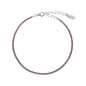 BRACCIALE TENNISMANIA ZIRCONI MARRONI DONNA AMEN BRACCIALE TENNISMANIA ZIRCONI MARRONI DONNA AMEN
