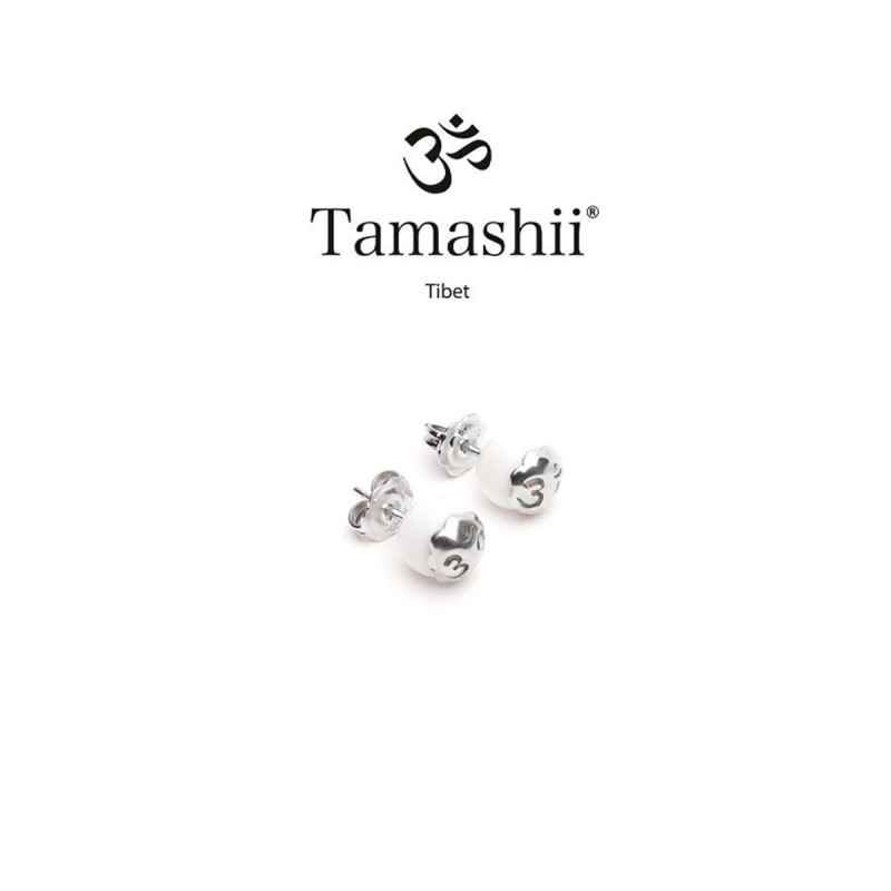 ORECCHINI AGATA BIANCA DONNA TAMASHII ORECCHINI AGATA BIANCA DONNA TAMASHII