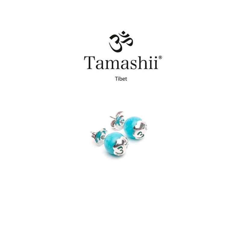 ORECCHINI GIADA VERDE ACQUA DONNA TAMASHII ORECCHINI GIADA VERDE ACQUA DONNA TAMASHII