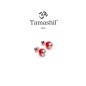ORECCHINI AGATA ROSSO PASSIONE DONNA TAMASHII ORECCHINI AGATA ROSSO PASSIONE DONNA TAMASHII
