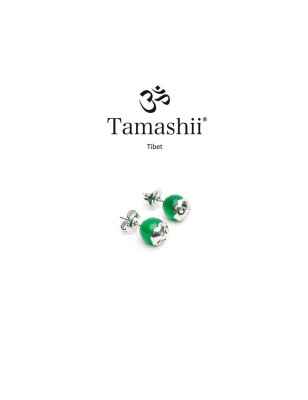 ORECCHINI AGATA VERDE DONNA TAMASHII  EHST8-12 TAMASHII