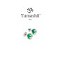 ORECCHINI AGATA VERDE DONNA TAMASHII ORECCHINI AGATA VERDE DONNA TAMASHII