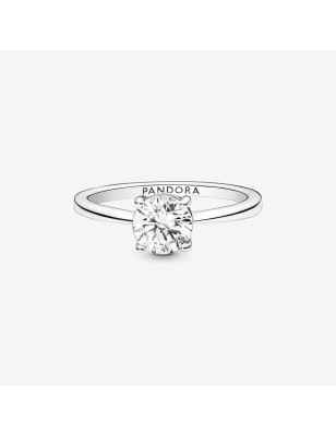 ANELLO SOLITARIO LUMINOSO MIS.54 DONNA PANDORA